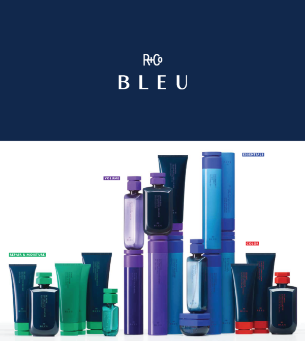 R+Co BLEU Luxury Shampoo and Conditioner Collection