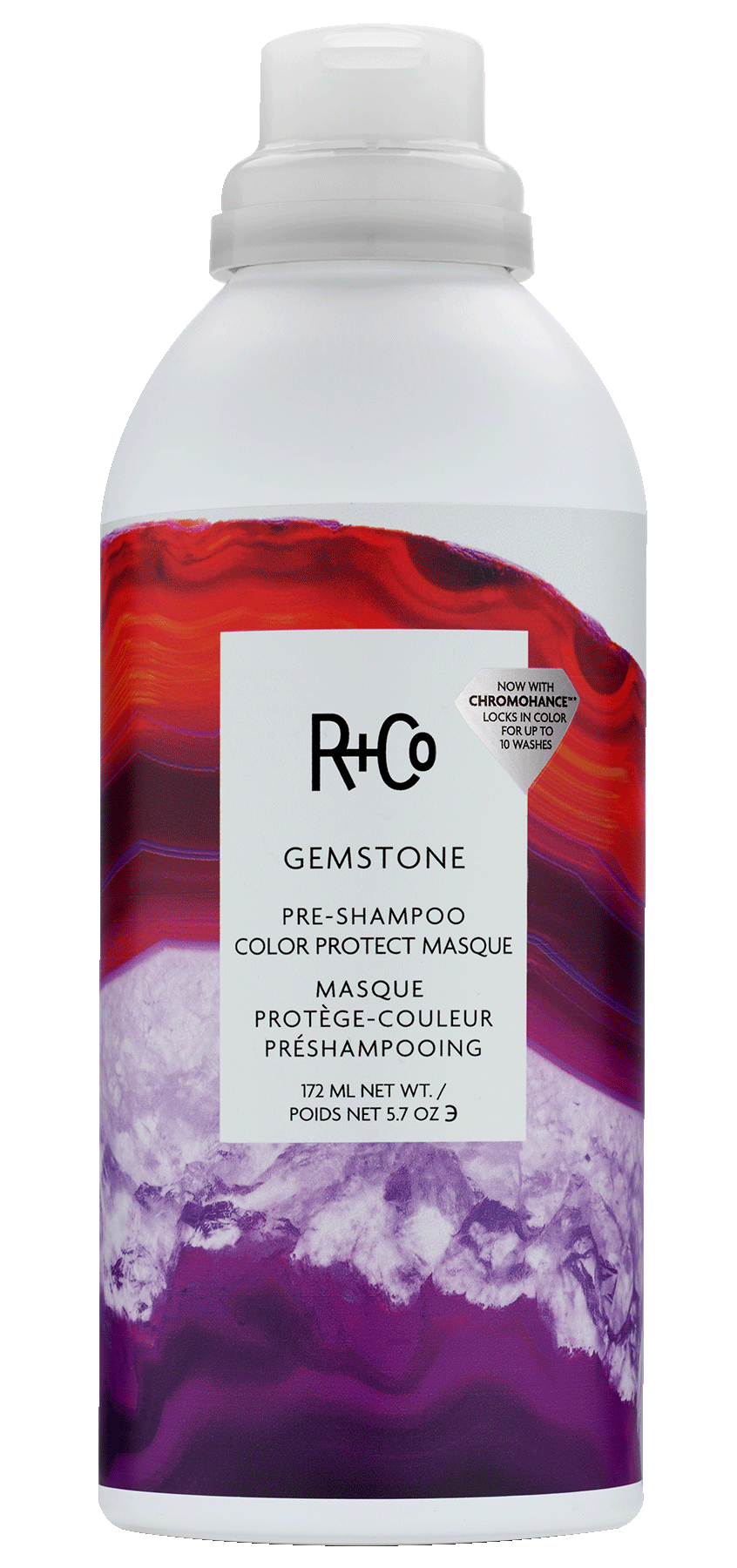 GEMSTONE Pre-Shampoo Color Protect Masque - R+Co available at Vamp Salon Brentwood - Vamp Salon Extension Studio GEMSTONE Pre-Shampoo Color Protect Masque - R+Co, available at Vamp Salon Brentwood