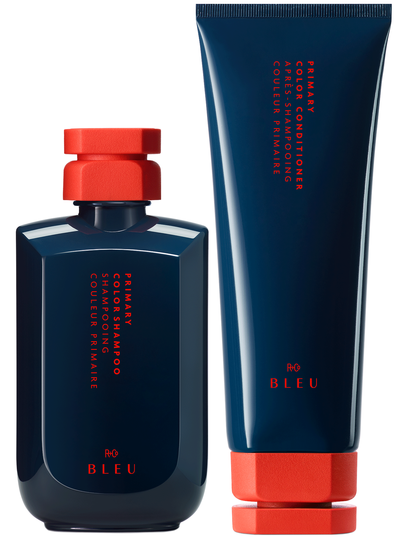 PRIMARY COLOR Shampoo Conditioner Set - R+Co available at Vamp Salon Brentwood - Vamp Salon Extension Studio PRIMARY COLOR Shampoo & Conditioner Set - R+Co, available at Vamp Salon Brentwood