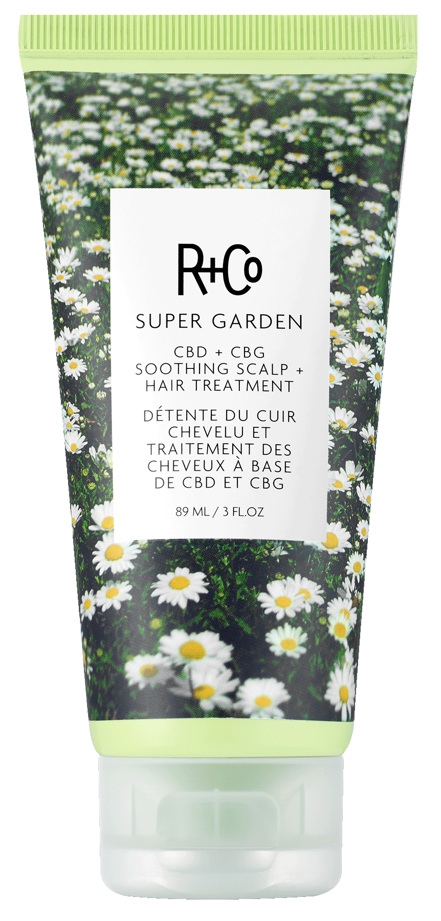 SUPER GARDEN CBD + CBG Soothing Scalp + Hair Treatment - R+Co available at Vamp Salon Brentwood - Vamp Salon Extension Studio SUPER GARDEN CBD + CBG Soothing Scalp + Hair Treatment - R+Co, available at Vamp Salon Brentwood