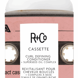 CASSETTE Curl Defining Conditioner + Superseed Oil Complex - R+Co, available at Vamp Salon Brentwood