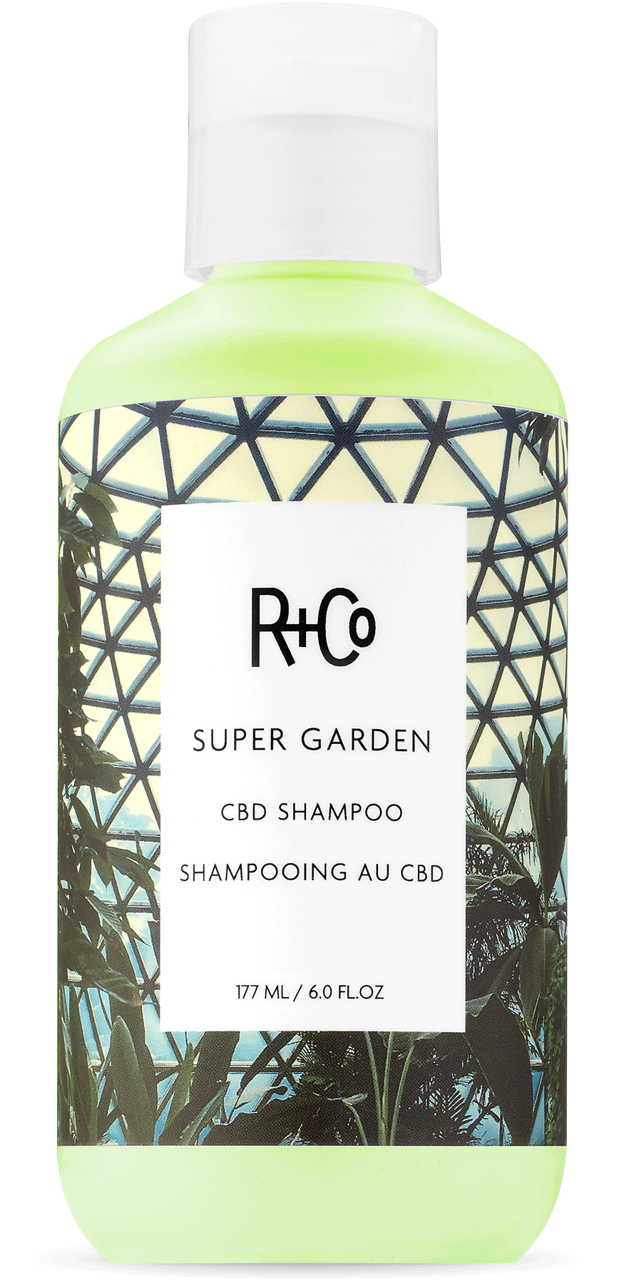 SUPER GARDEN CBD Shampoo - R+Co available at Vamp Salon Brentwood - Vamp Salon Extension Studio SUPER GARDEN CBD Shampoo - R+Co, available at Vamp Salon Brentwood