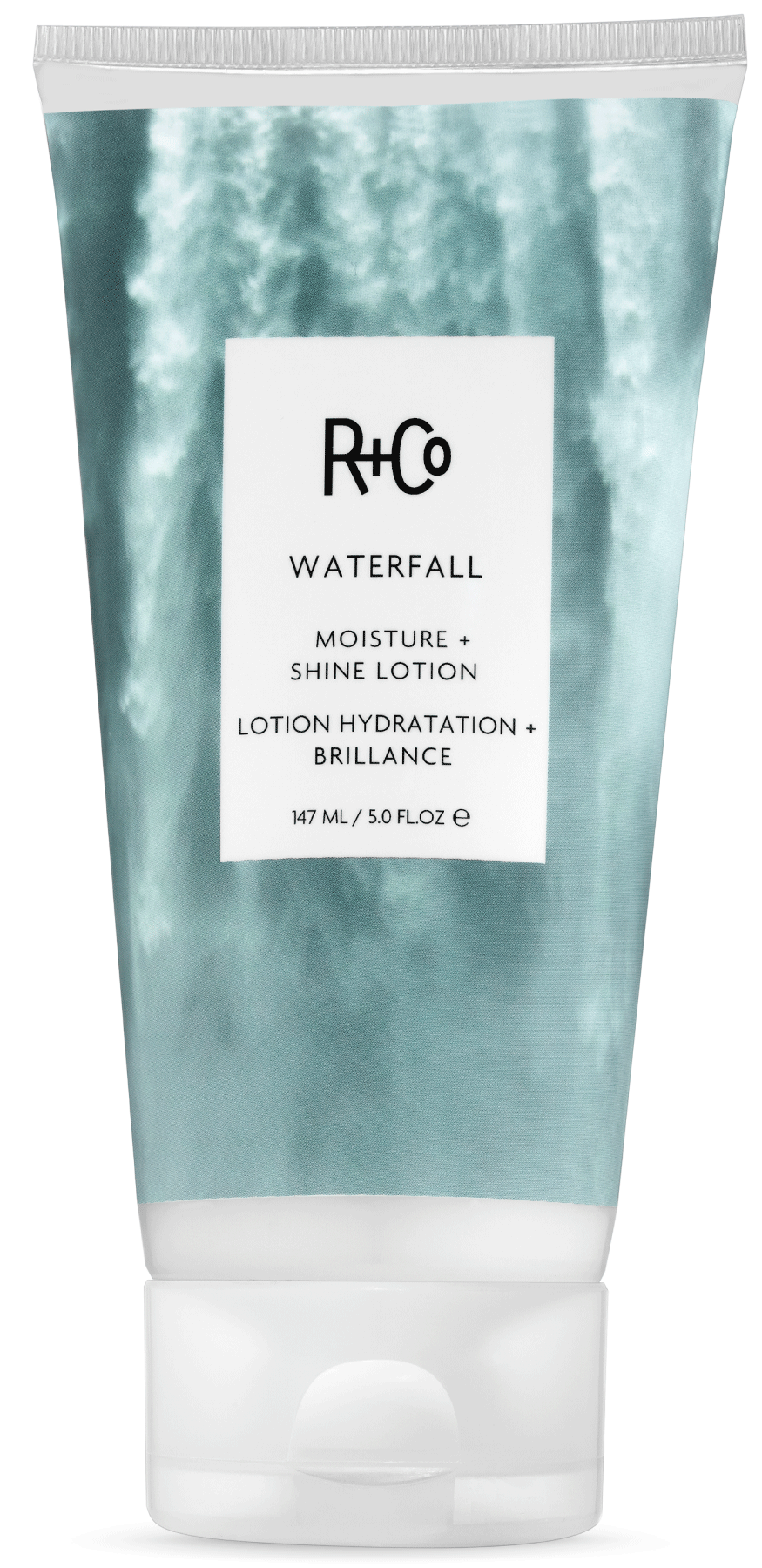 WATERFALL Moisture + Shine Lotion - R+Co available at Vamp Salon Brentwood - Vamp Salon Extension Studio WATERFALL Moisture + Shine Lotion - R+Co, available at Vamp Salon Brentwood