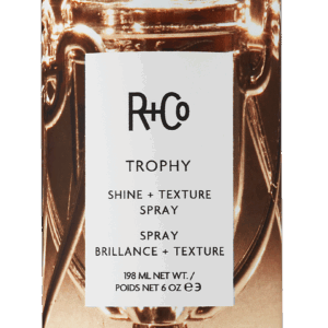 TROPHY Shine + Texture Spray - R+Co, available at Vamp Salon Brentwood