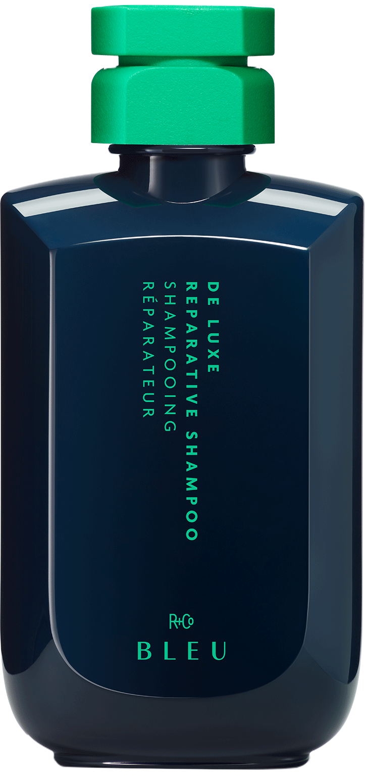DE LUXE REPARATIVE SHAMPOO - R+Co available at Vamp Salon Brentwood - Vamp Salon Extension Studio DE LUXE REPARATIVE SHAMPOO - R+Co, available at Vamp Salon Brentwood